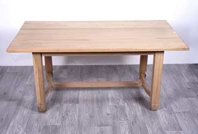 Lot 97 - Barker and Stonehouse: a contemporary ash dining table