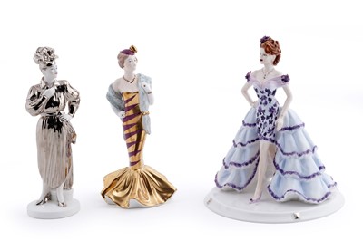 Lot 247 - Three boxed Coalport David Shilling limited edition figures