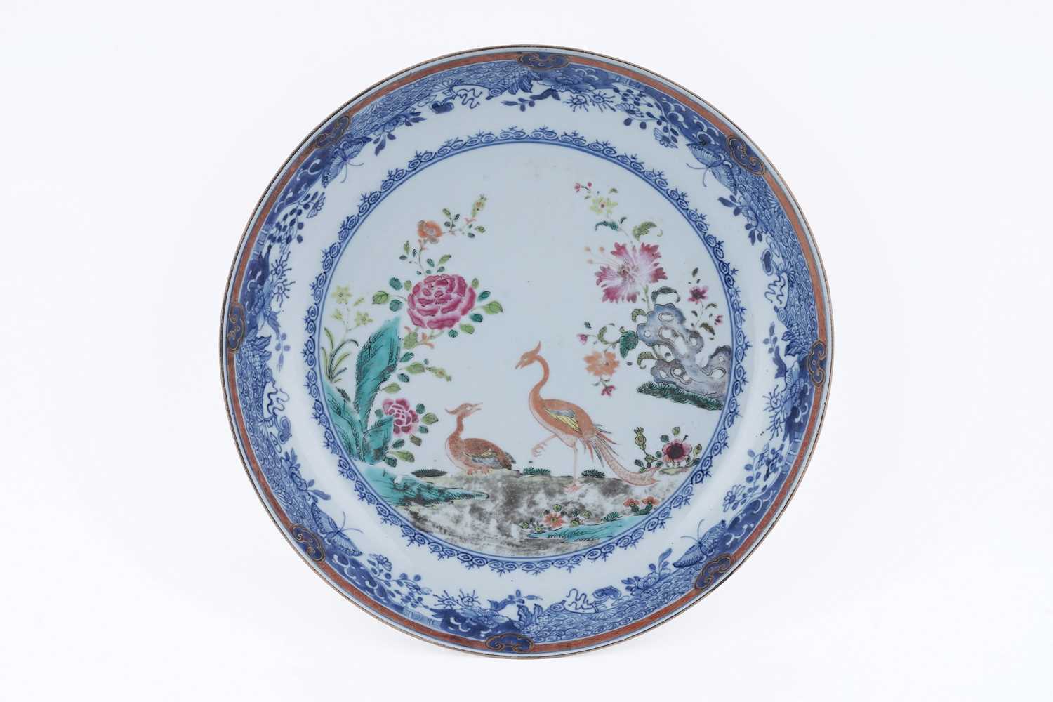 Lot 824 - A Chinese export dish