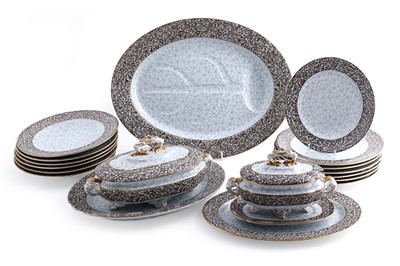 Lot 199 - A 19th Century Royal Worcester dinner service