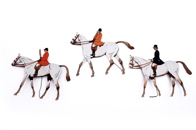 Lot 131 - The Cecil Reproduction Co: a set of early 20th Century painted cut-outs