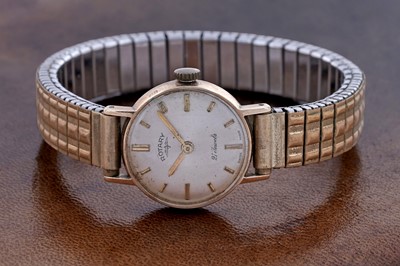Lot 337 - A lady's 9ct gold cased Rotary wristwatch