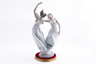 Lot 270 - Lladro: a 'Dance of the Nymphs' figure group
