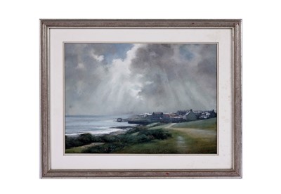 Lot 614 - Robert Turnbull - Craster, Northumberland | pastel