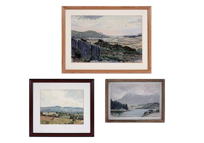 Lot 583 - Harold Prynne - Three Irish Landscapes | pastels
