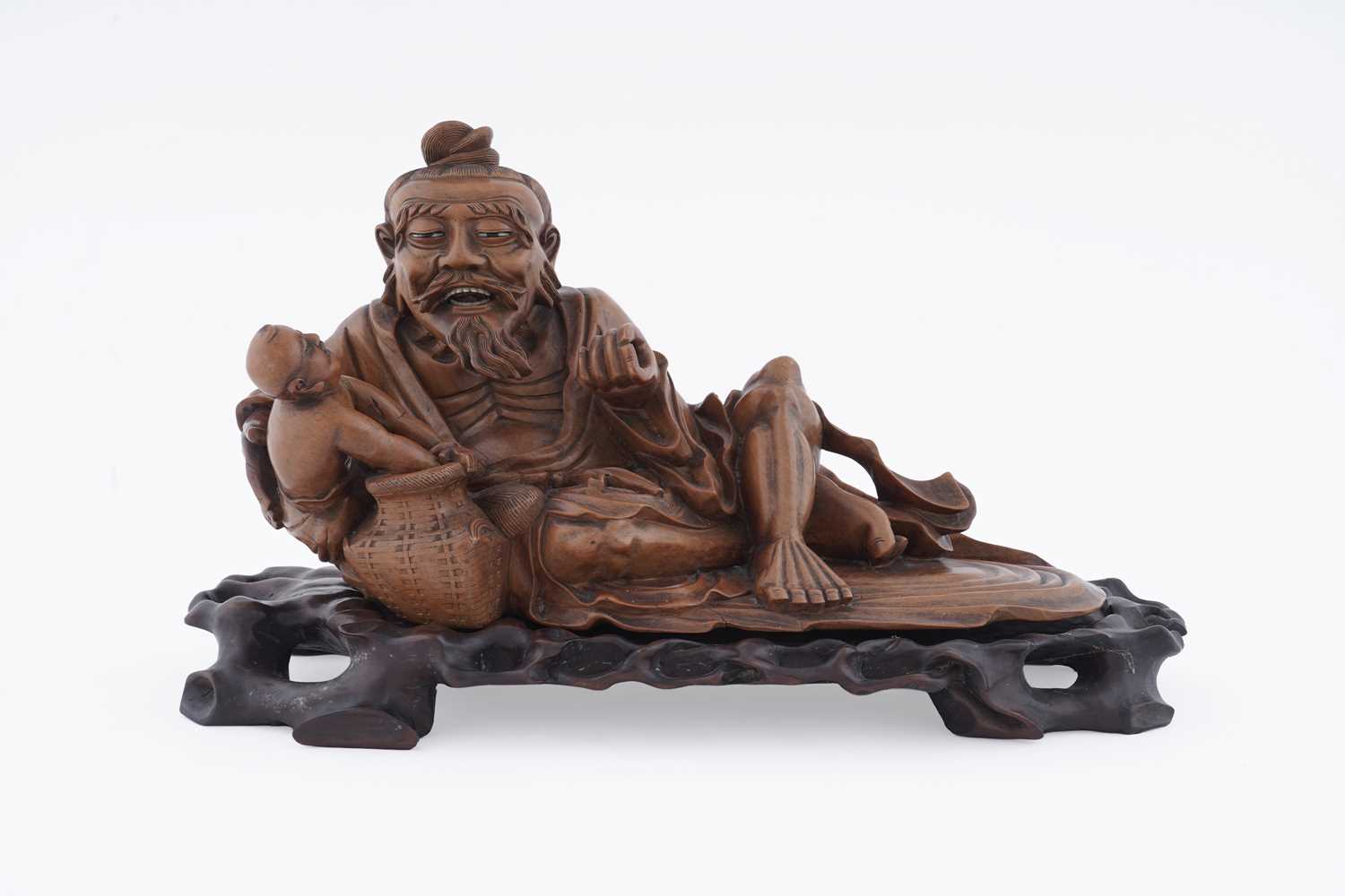 Lot 825 - A Chinese rootwood group