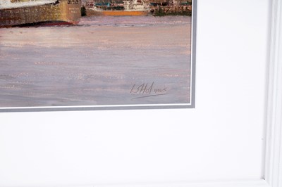 Lot 554 - Walter Holmes - Middle Docks & Engineering Co Ltd, South Shields | pastel