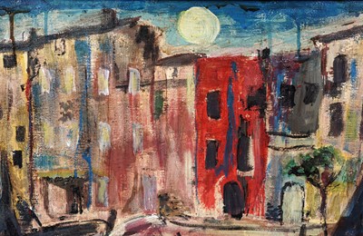 Lot 522 - James Lawrence Isherwood - Venice Moonlight | oil