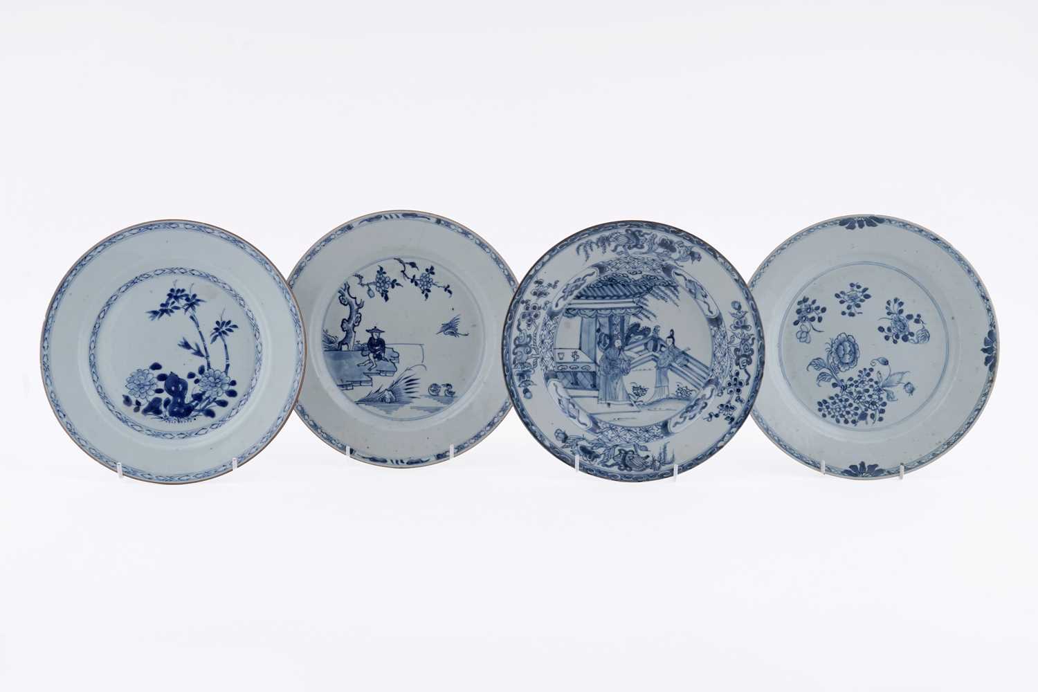 Lot 815 - Four Chinese export plates