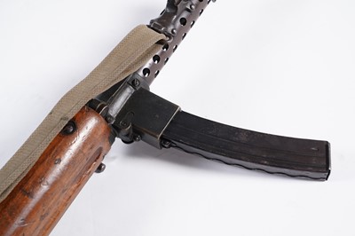 Lot 51 - A deactivated Lanchester MkI 9mm sub-machine gun