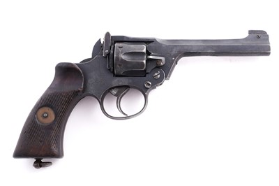 Lot 52 - A deactivated British Enfield .38cal revolver