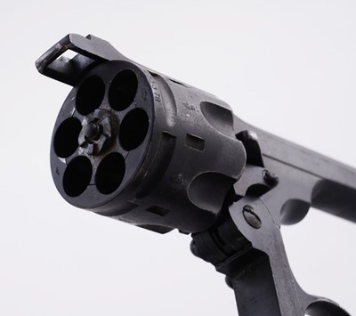 Lot 53 - A deactivated British Webley .455 cal revolver