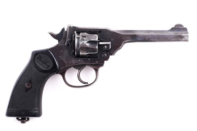 Lot 45 - A deactivated Webley MkIV .38 cal revolver