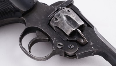 Lot 54 - A British Enfield .38 cal revolver