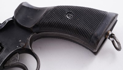 Lot 54 - A British Enfield .38 cal revolver