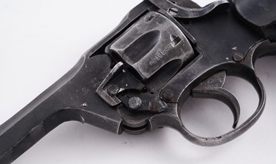 Lot 54 - A British Enfield .38 cal revolver