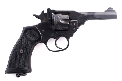 Lot 49 - A deactivated British Webley MkIV .38 cal revolver
