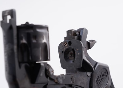 Lot 49 - A deactivated British Webley MkIV .38 cal revolver