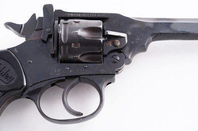 Lot 49 - A deactivated British Webley MkIV .38 cal revolver
