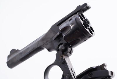 Lot 49 - A deactivated British Webley MkIV .38 cal revolver