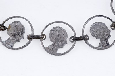 Lot 27 - Edwardian and Art Deco era costume jewellery; and a pair of American opera glasses