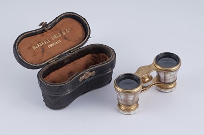 Lot 27 - Edwardian and Art Deco era costume jewellery; and a pair of American opera glasses