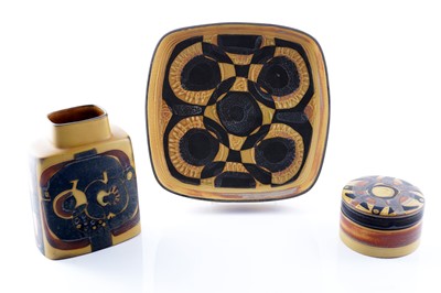 Lot 617 - Three pieces of Royal Copenhagen Fajance