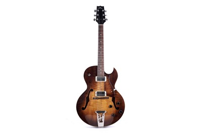 Lot 118 - A Heritage H-575 ASB Jazz guitar