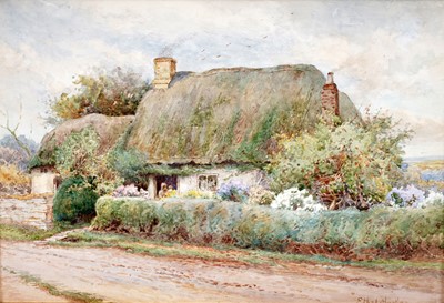 Lot 672 - Ethel Hughes - In the Yale of Elsham | watercolour