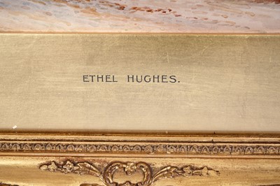Lot 672 - Ethel Hughes - In the Yale of Elsham | watercolour