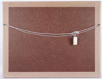 Lot 587 - J.C. Voe - The Lobster Boats by the Co-op | watercolour