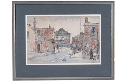 Lot 561 - Charles Herbert "Charlie" Rogers - From Greenwell Street, Blaydon | watercolour