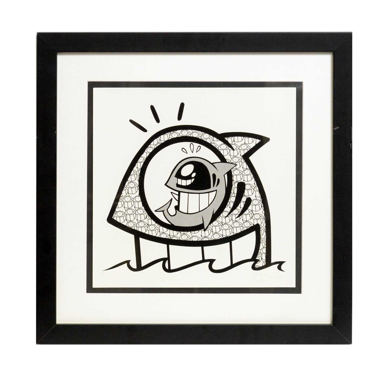 Lot 580 - El Pez - Submersible Smile | screenprint