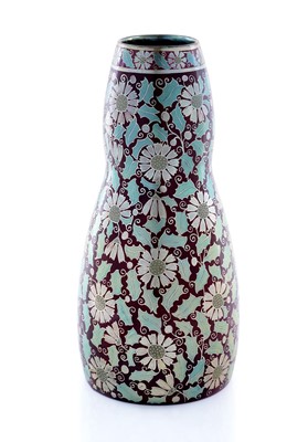 Lot 934 - A Zsolnay Eosin lustre vase