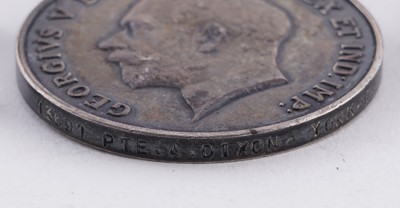 Lot 6 - WWI medals; and photographic postcards