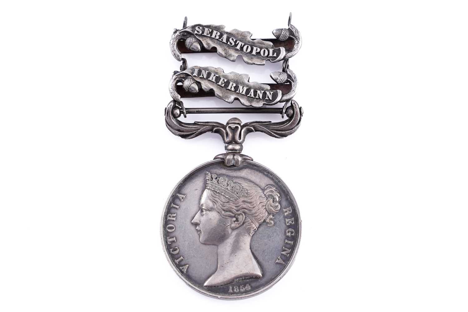 Lot 2 - Queen Victoria Crimea medal (1854)