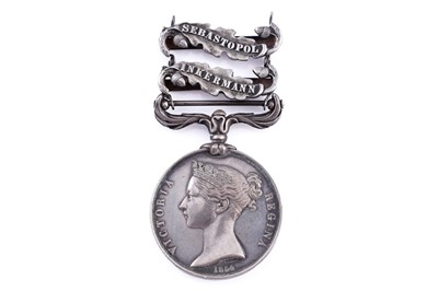 Lot 2 - Queen Victoria Crimea medal (1854)
