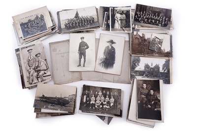 Lot 101 - A selection of early 20th Century British Military interest postcards