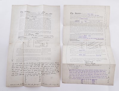 Lot 14 - The medals and effects of Robert Shell