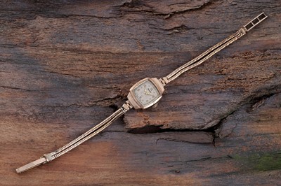 Lot 339 - Rotary: a 9ct yellow gold cased cocktail watch