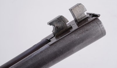 Lot 57 - W.R. Pape, Newcastle on Tyne: a 12-bore double barrel hammer action shotgun