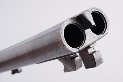Lot 57 - W.R. Pape, Newcastle on Tyne: a 12-bore double barrel hammer action shotgun