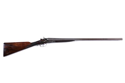 Lot 57 - W.R. Pape, Newcastle on Tyne: a 12-bore double barrel hammer action shotgun
