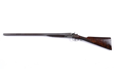 Lot 57 - W.R. Pape, Newcastle on Tyne: a 12-bore double barrel hammer action shotgun