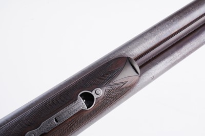 Lot 57 - W.R. Pape, Newcastle on Tyne: a 12-bore double barrel hammer action shotgun