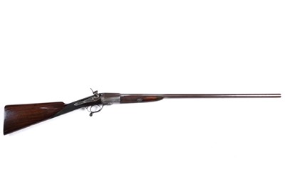 Lot 58 - J Blissett & Sons: a single barrel 16-bore hammer action shotgun