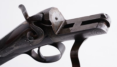 Lot 58 - J Blissett & Sons: a single barrel 16-bore hammer action shotgun
