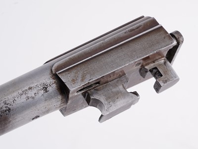 Lot 58 - J Blissett & Sons: a single barrel 16-bore hammer action shotgun