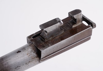 Lot 58 - J Blissett & Sons: a single barrel 16-bore hammer action shotgun