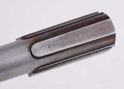 Lot 58 - J Blissett & Sons: a single barrel 16-bore hammer action shotgun